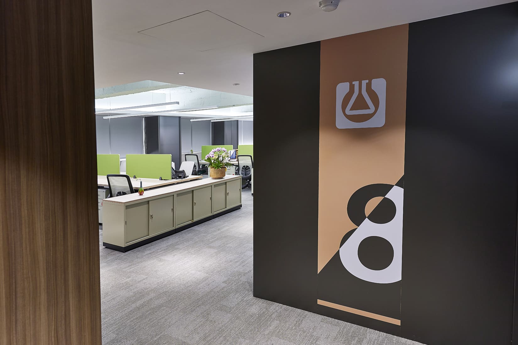 開放式辦公空間