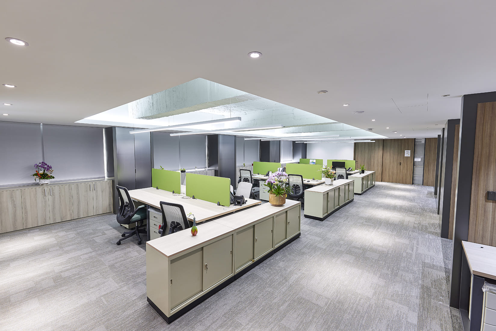 開放式辦公空間