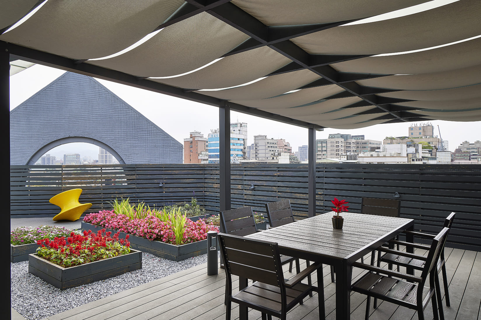 戶外員工休憩區